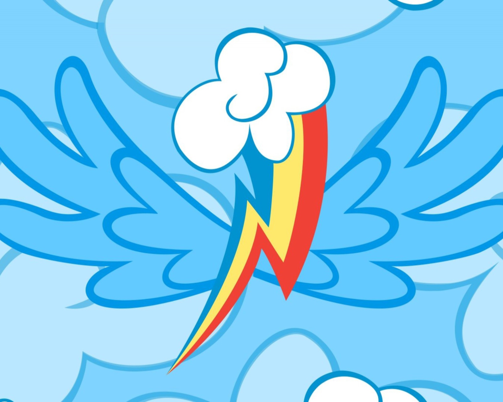 Screenshot №1 pro téma Rainbow Dash 1600x1280