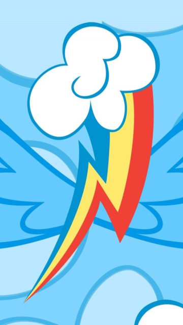 Screenshot №1 pro téma Rainbow Dash 360x640