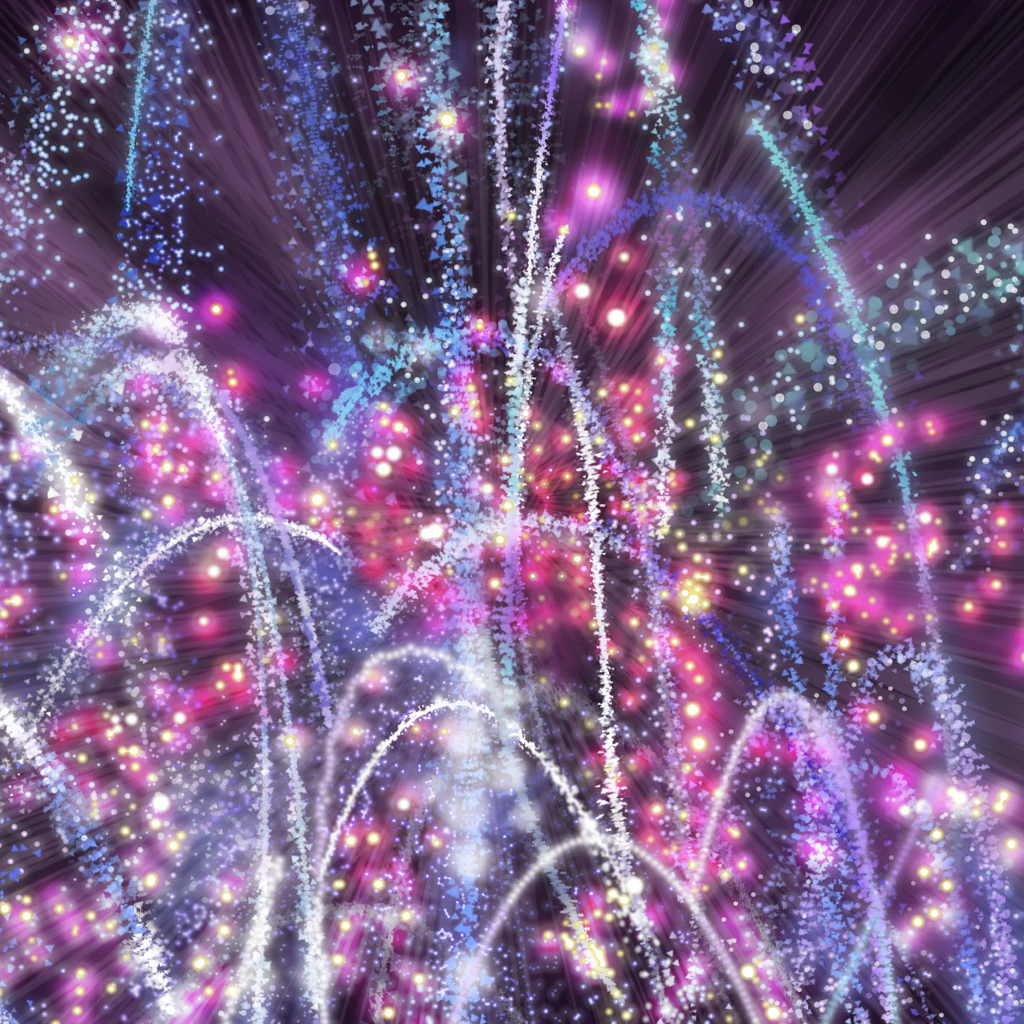 Screenshot №1 pro téma New Year 2014 Fireworks 2048x2048