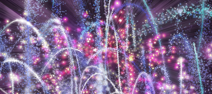 Screenshot №1 pro téma New Year 2014 Fireworks 720x320