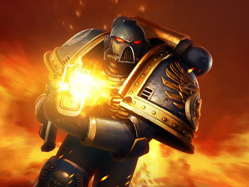 Screenshot №1 pro téma Space Marines Warhammer 40000 800x600