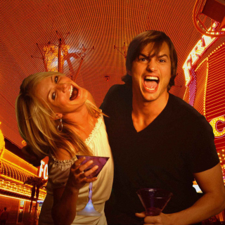 Kostenloses Cameron Diaz And Ashton Kutcher in What Happens in Vegas Wallpaper für 2048x2048