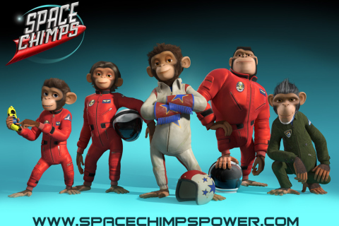Space Chimps 2: Zartog Strikes Back wallpaper 480x320
