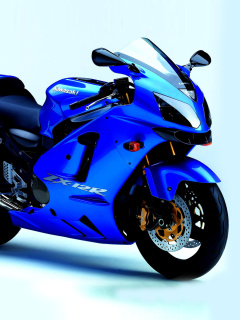 Das Kawasaki Ninja ZX 12R Wallpaper 240x320