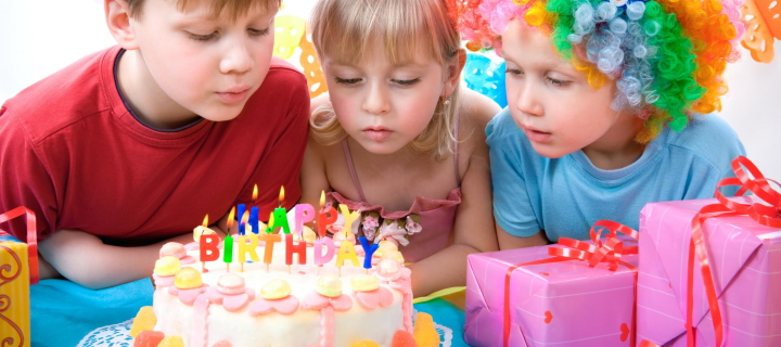 Обои Kids Birthday 720x320