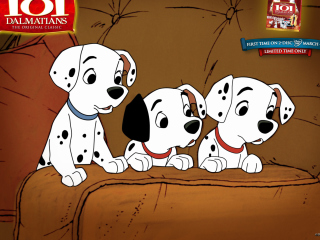 Screenshot №1 pro téma One Hundred and One Dalmatians 320x240