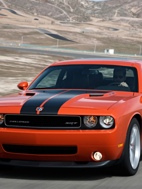 Dodge Challenger SRT8 wallpaper 480x640