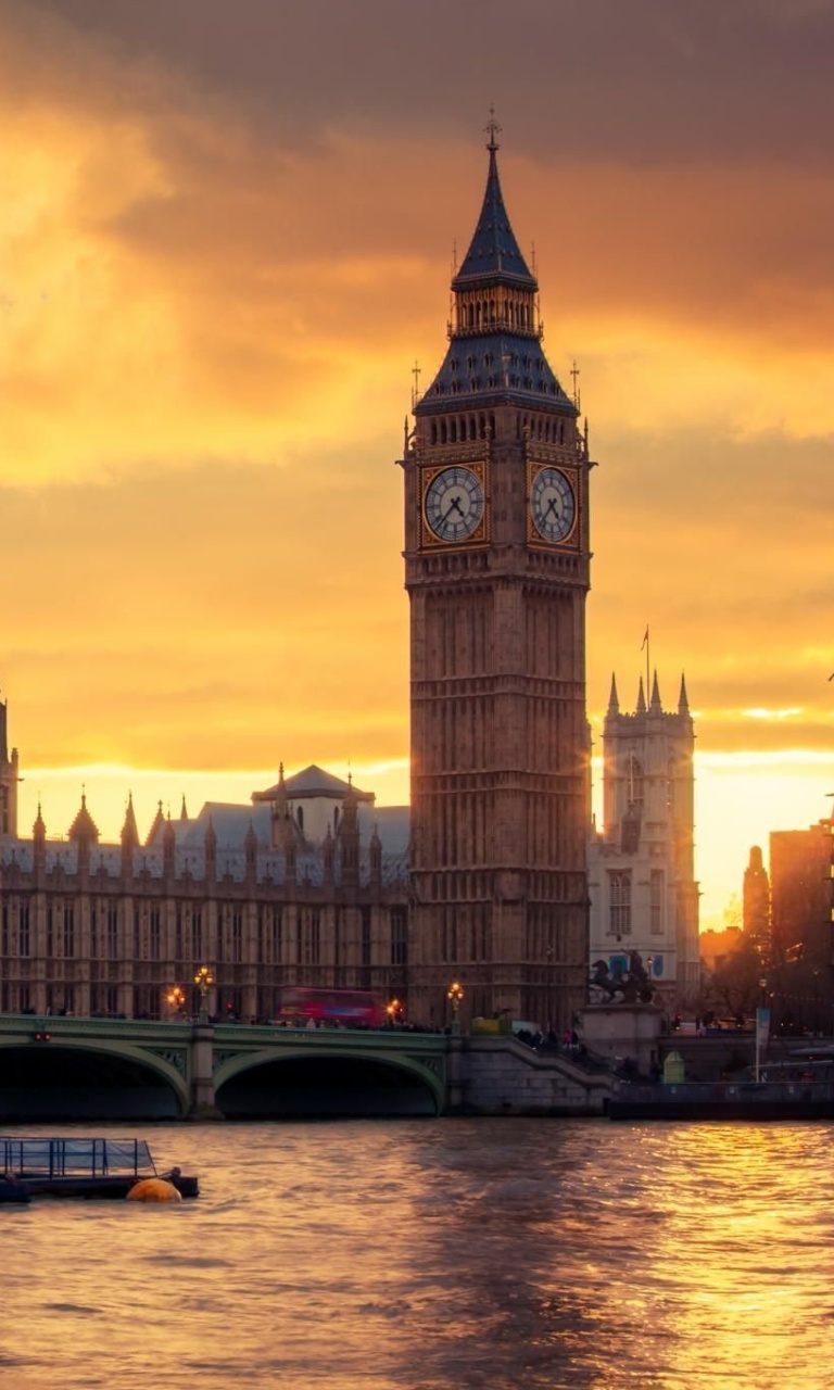 Das Palace of Westminster Wallpaper 768x1280