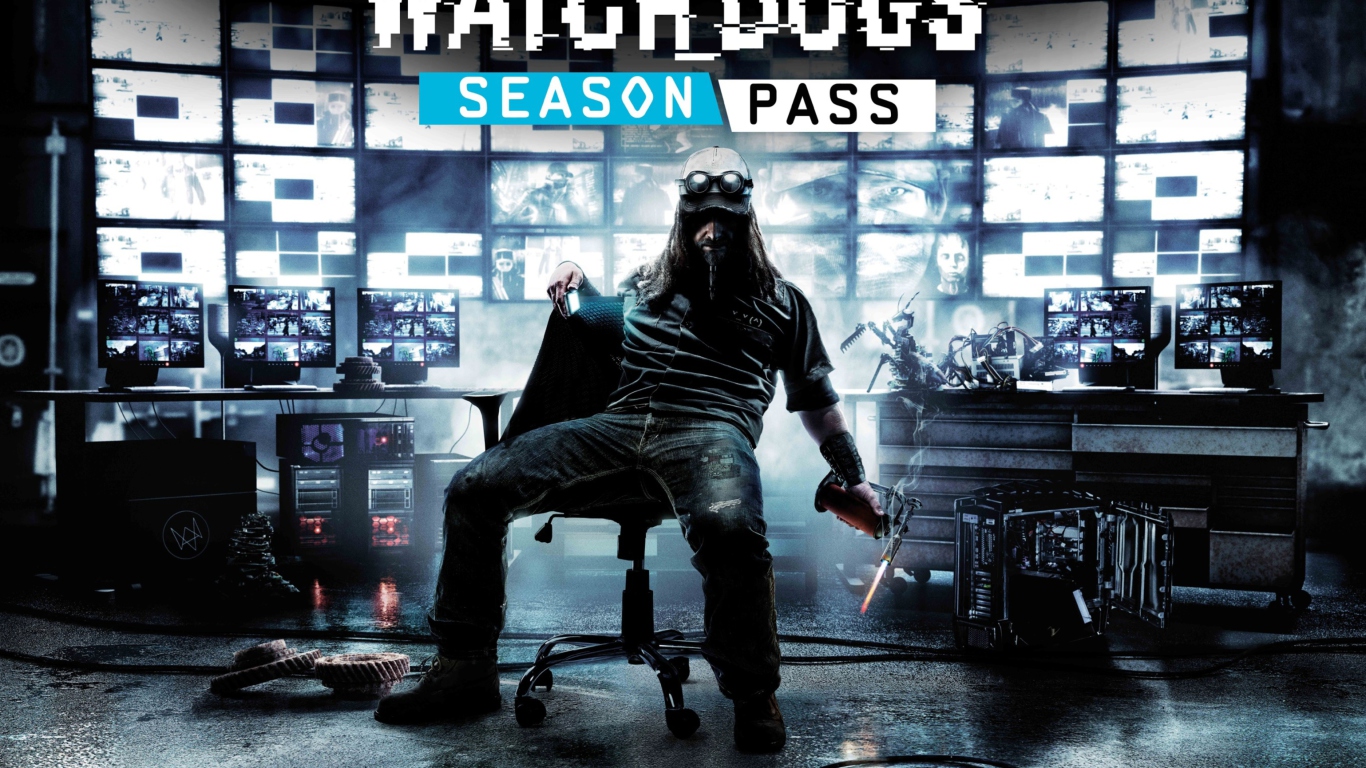 Sfondi Watch Dogs Season Pass 1366x768