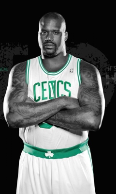 Shaquille ONeal - Basketball wallpaper 240x400