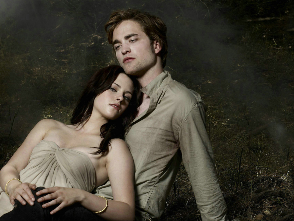 Kristen Stewart and Robert Pattinson screenshot #1 1024x768