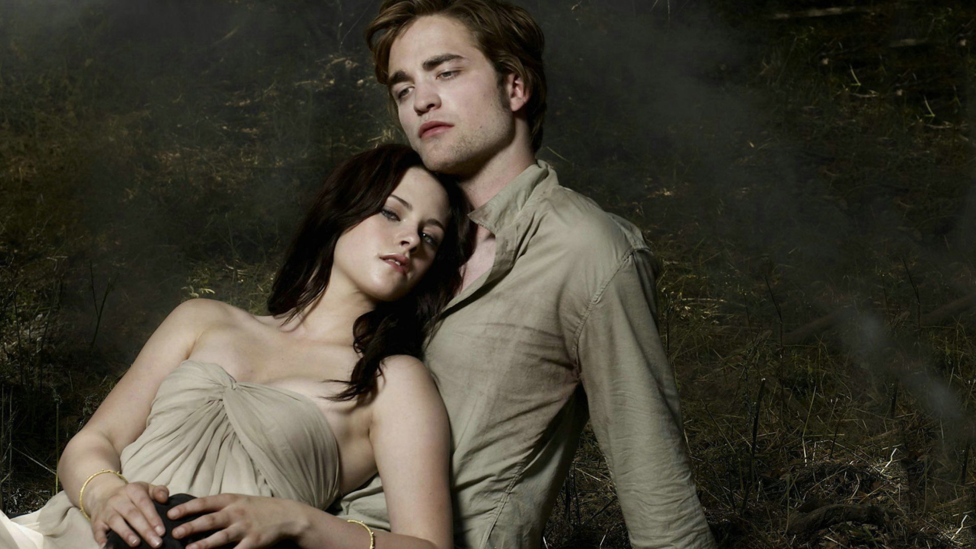 Sfondi Kristen Stewart and Robert Pattinson 1920x1080