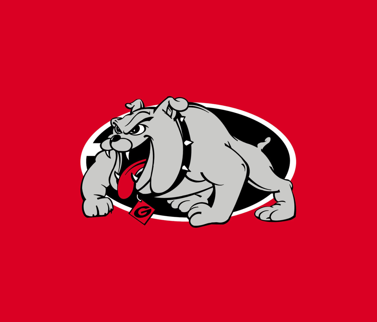 Das Georgia Bulldogs University Team Wallpaper 1200x1024