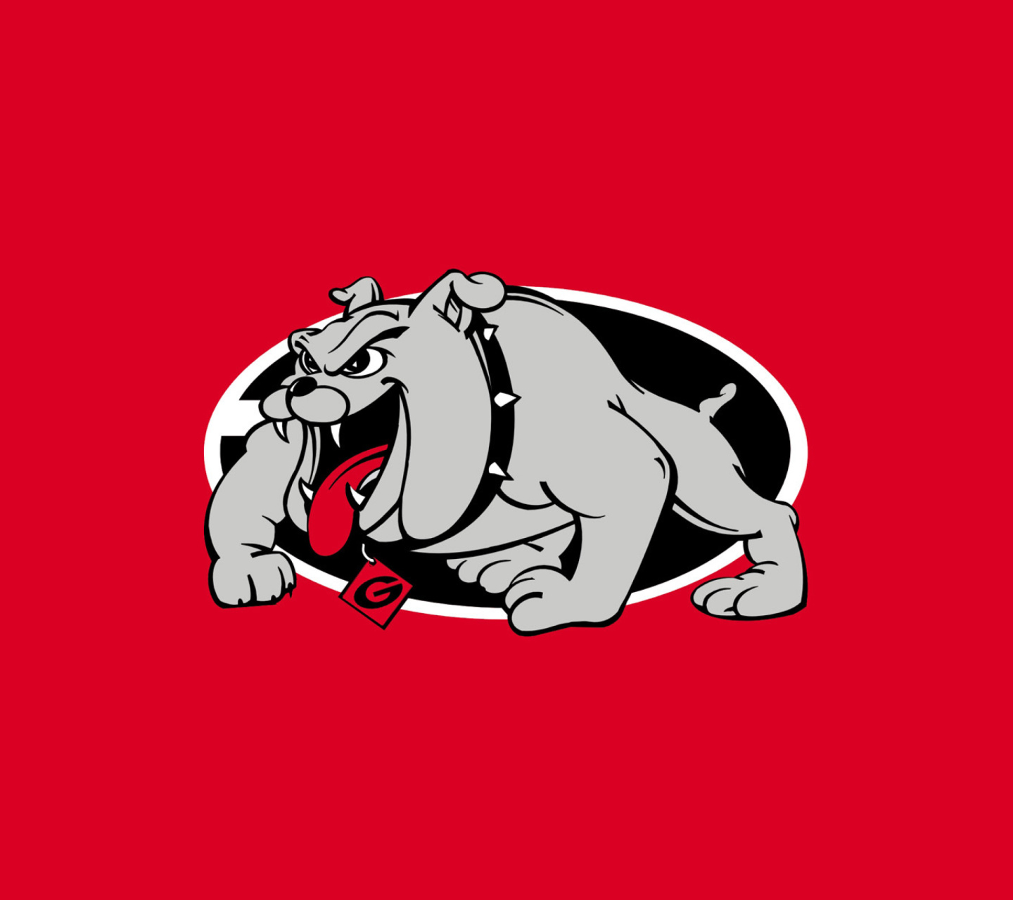 Das Georgia Bulldogs University Team Wallpaper 1440x1280