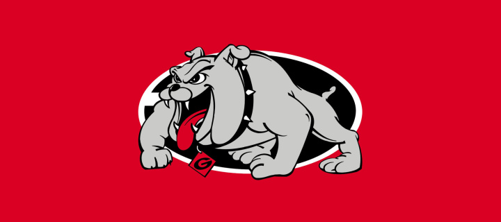 Fondo de pantalla Georgia Bulldogs University Team 720x320