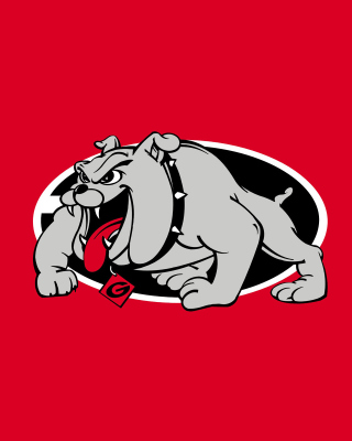 Georgia Bulldogs University Team - Obrázkek zdarma pro 1080x1920