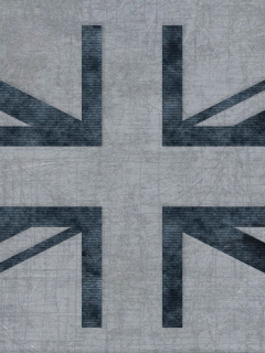 Fondo de pantalla Union Jack 240x320