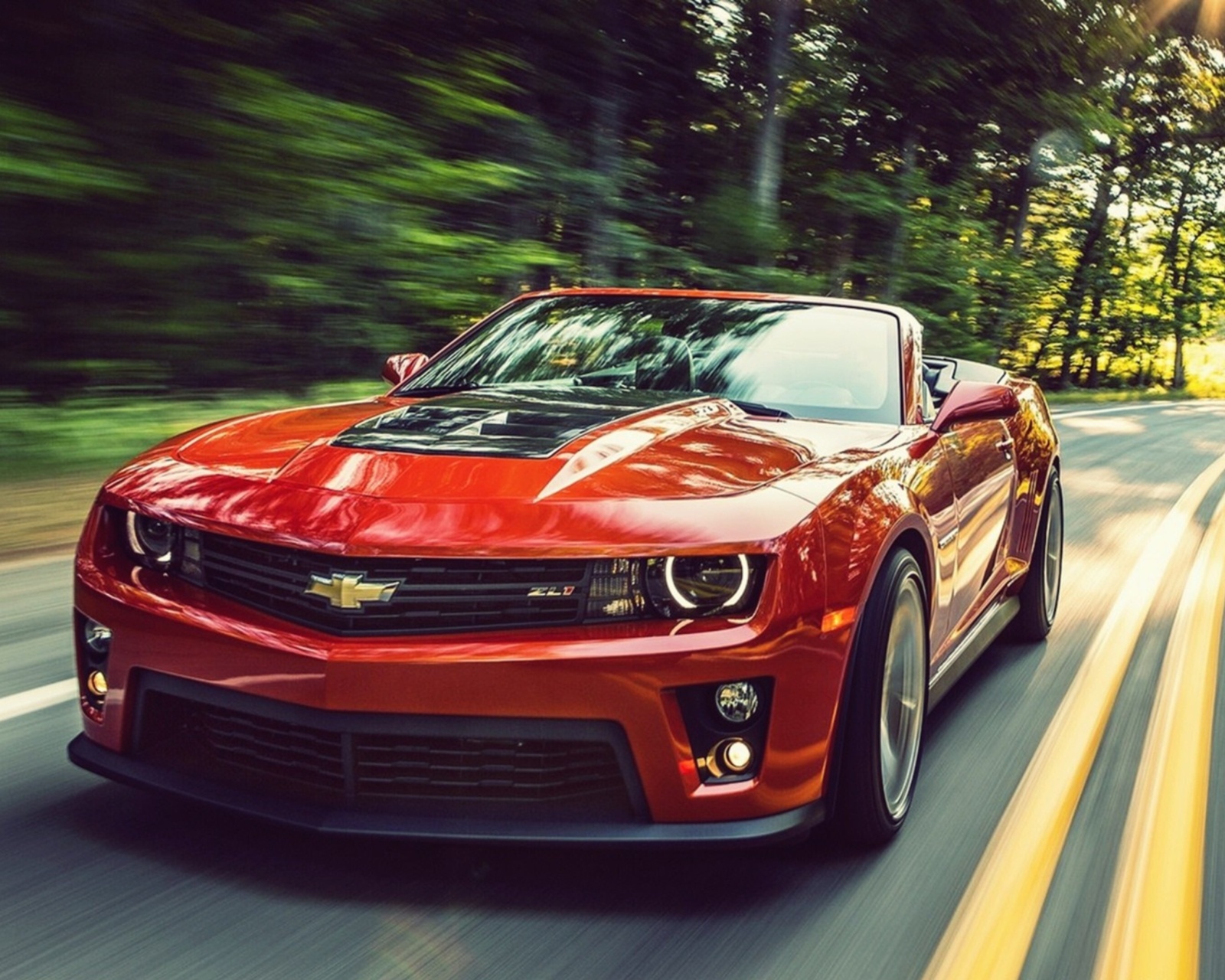 Das Chevy Camaro ZL1 Wallpaper 1600x1280