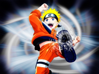 Screenshot №1 pro téma Best Naruto 320x240