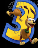 Fondo de pantalla Dog From Toy Story 3 128x160