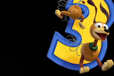 Dog From Toy Story 3 wallpaper 480x320