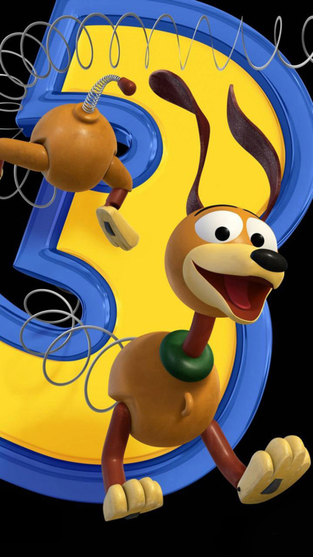 Das Dog From Toy Story 3 Wallpaper 640x1136