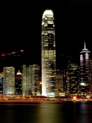 Fondo de pantalla Hong Kong City 132x176