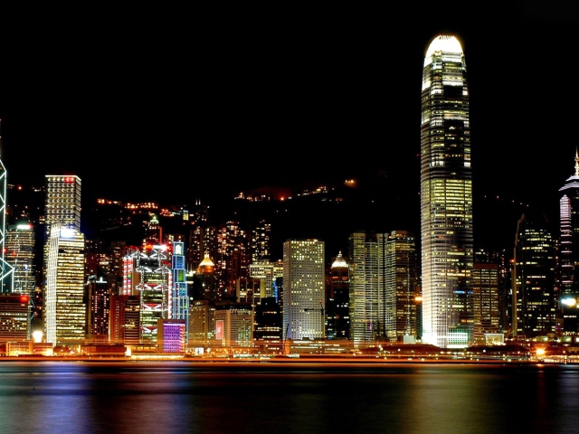 Das Hong Kong City Wallpaper 640x480