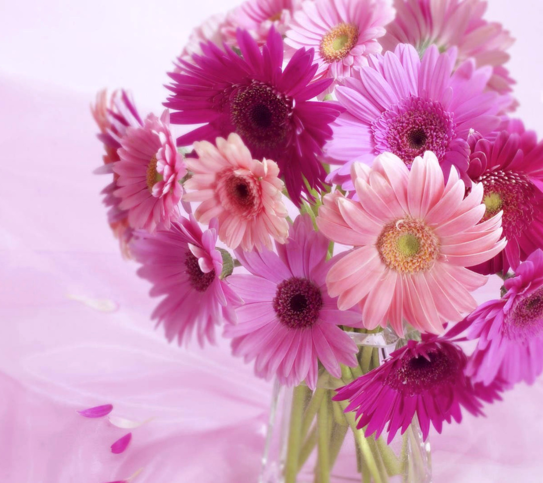 Gerbera Bouquet Idea wallpaper 1080x960