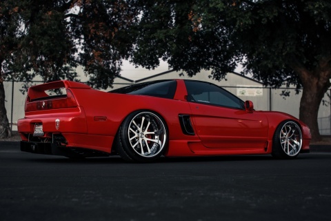 Screenshot №1 pro téma Acura NSX Sport Car 480x320