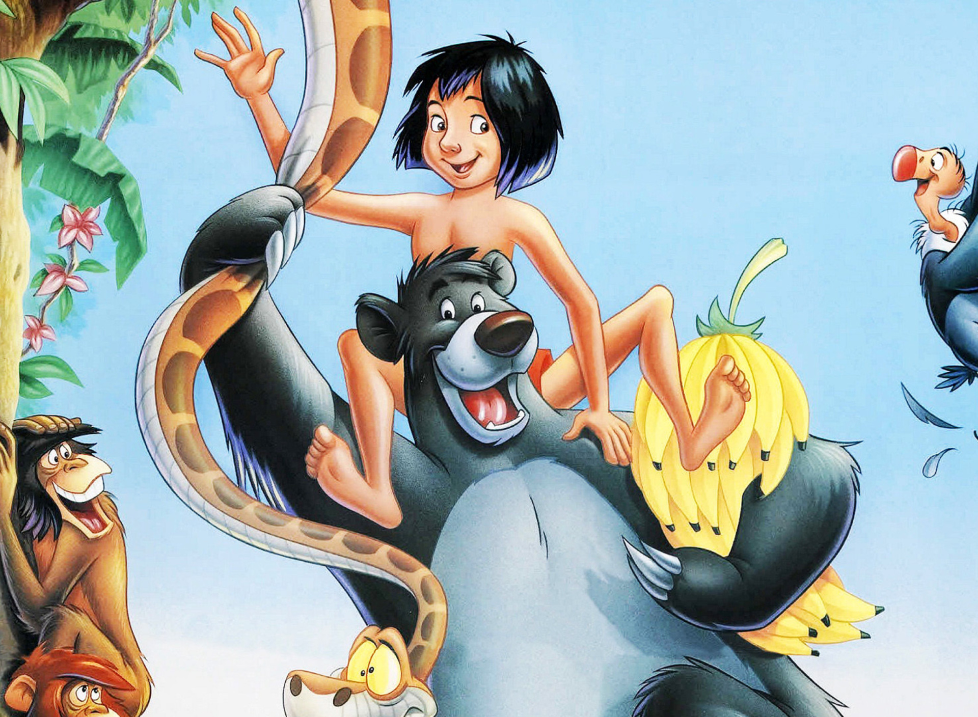 Das The Jungle Book HD, Mowglis Brothers Wallpaper 1920x1408