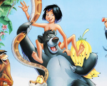 Das The Jungle Book HD, Mowglis Brothers Wallpaper 220x176