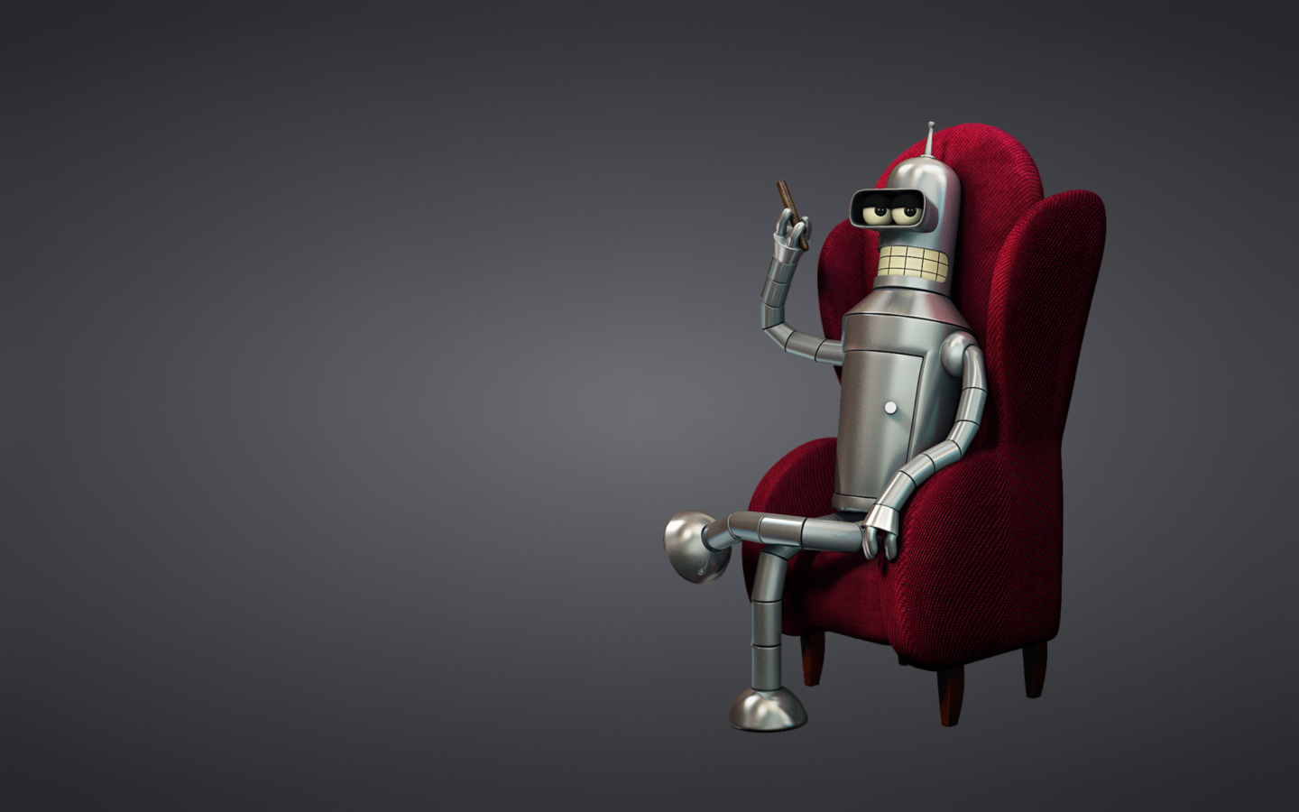 Sfondi 3D Bender Futurama 1440x900