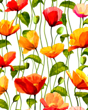 Fondo de pantalla Floral Pattern 176x220