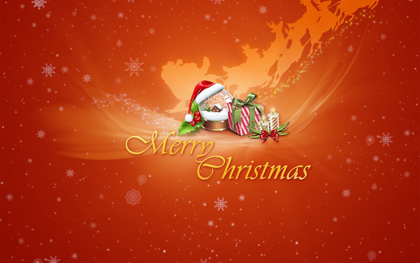 Screenshot №1 pro téma Merry Christmas 1440x900