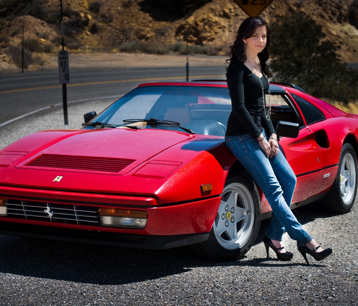 Screenshot №1 pro téma Ferrari Girl 1200x1024