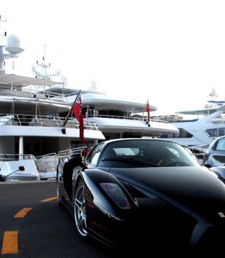 Cars Monaco And Yachts sfondi gratuiti per 640x1136