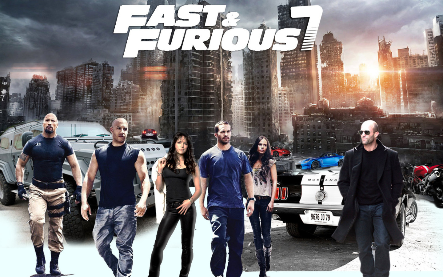 Fast Furious 7 wallpaper 1440x900