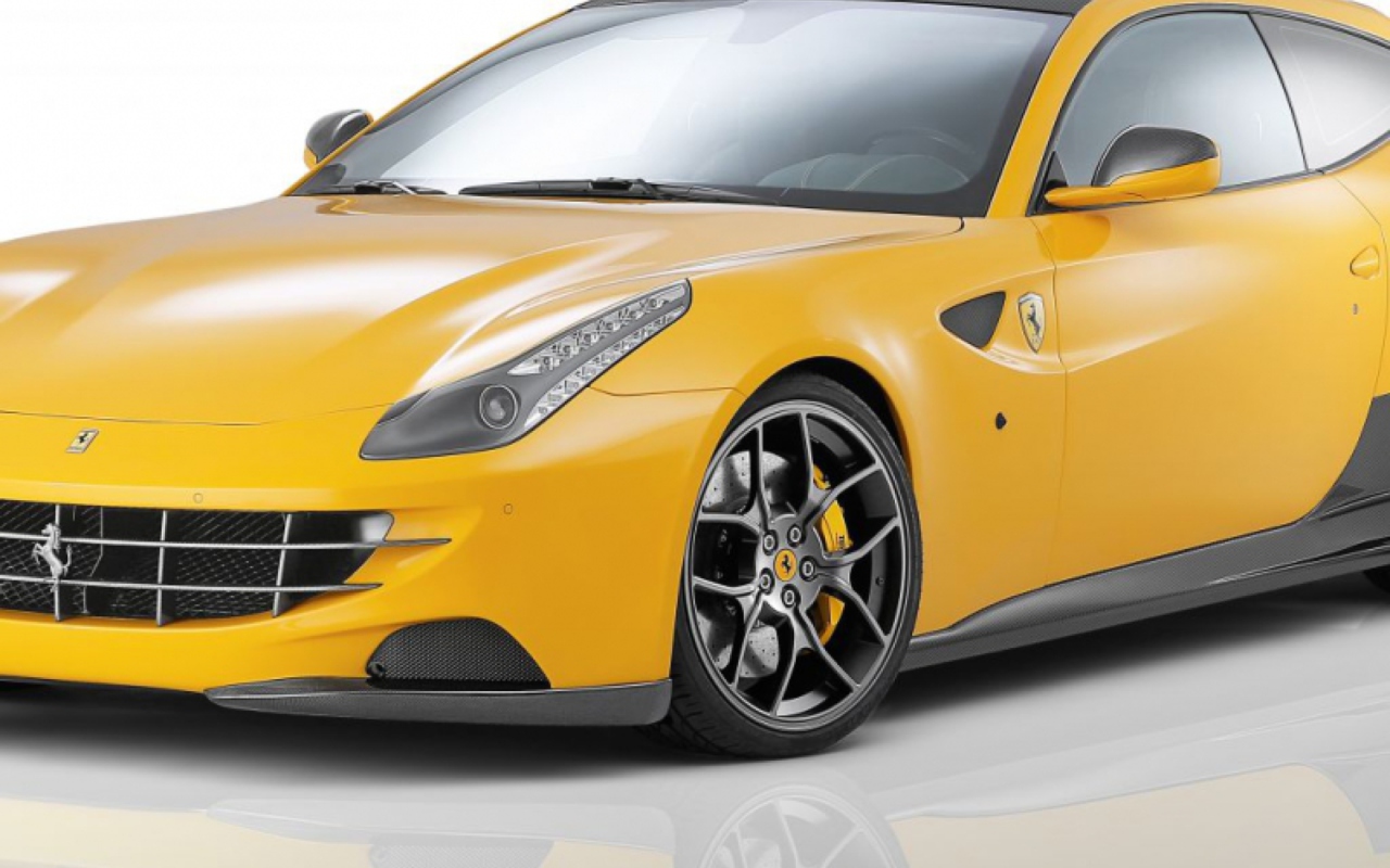 Screenshot №1 pro téma Ferrari FF novitec Rosso 1280x800