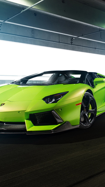 Lamborghini Aventador Lp-740 Vorsteiner wallpaper 360x640