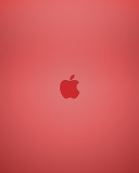 Обои Red Apple Mac Logo 128x160