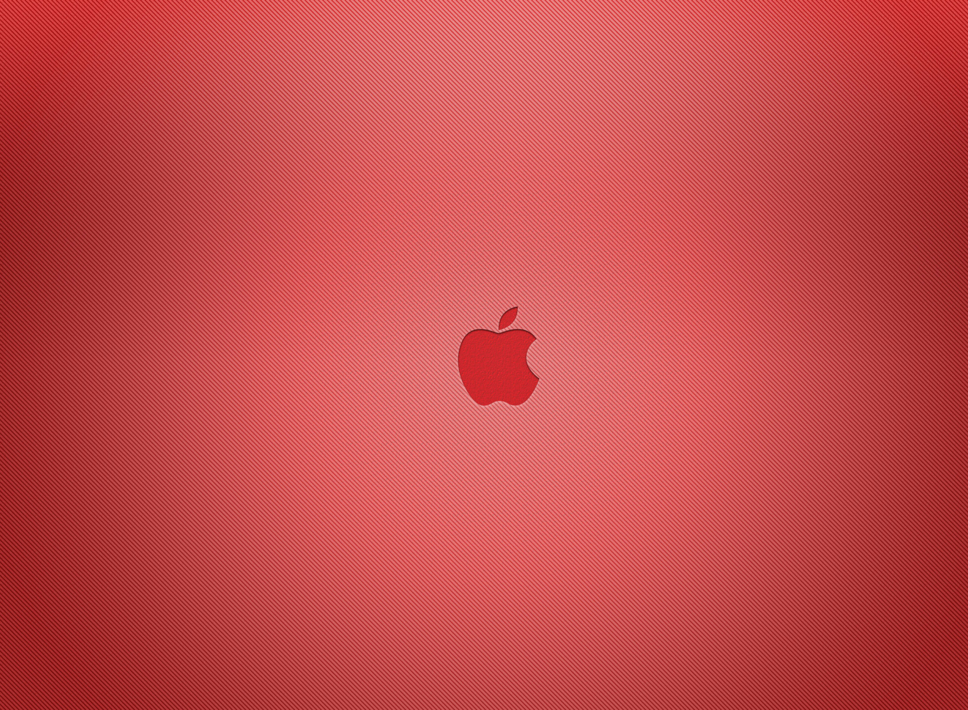 Das Red Apple Mac Logo Wallpaper 1920x1408