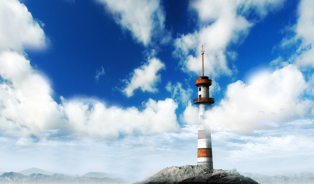 Screenshot №1 pro téma Lighthouse on West Coast 1024x600