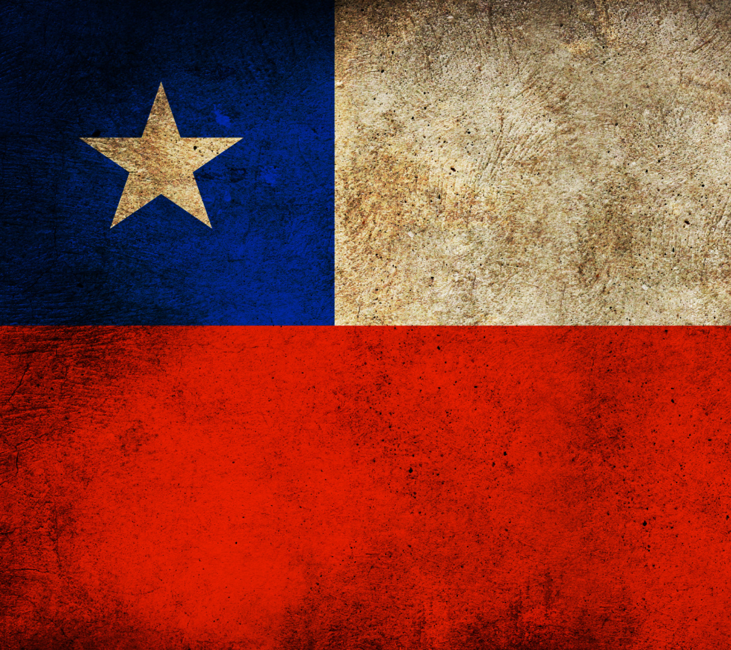 Chile Flag wallpaper 1440x1280