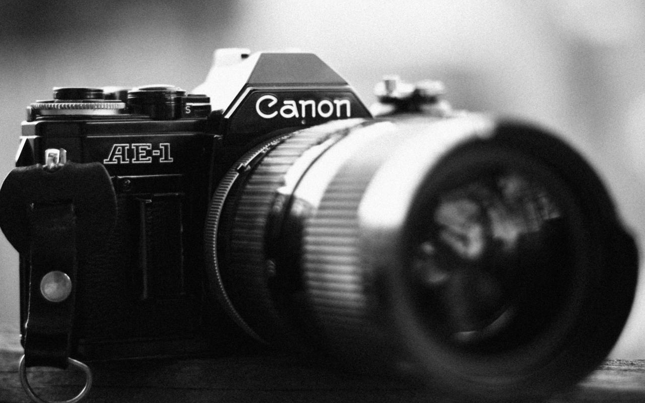 Ae-1 Canon Camera wallpaper 1280x800
