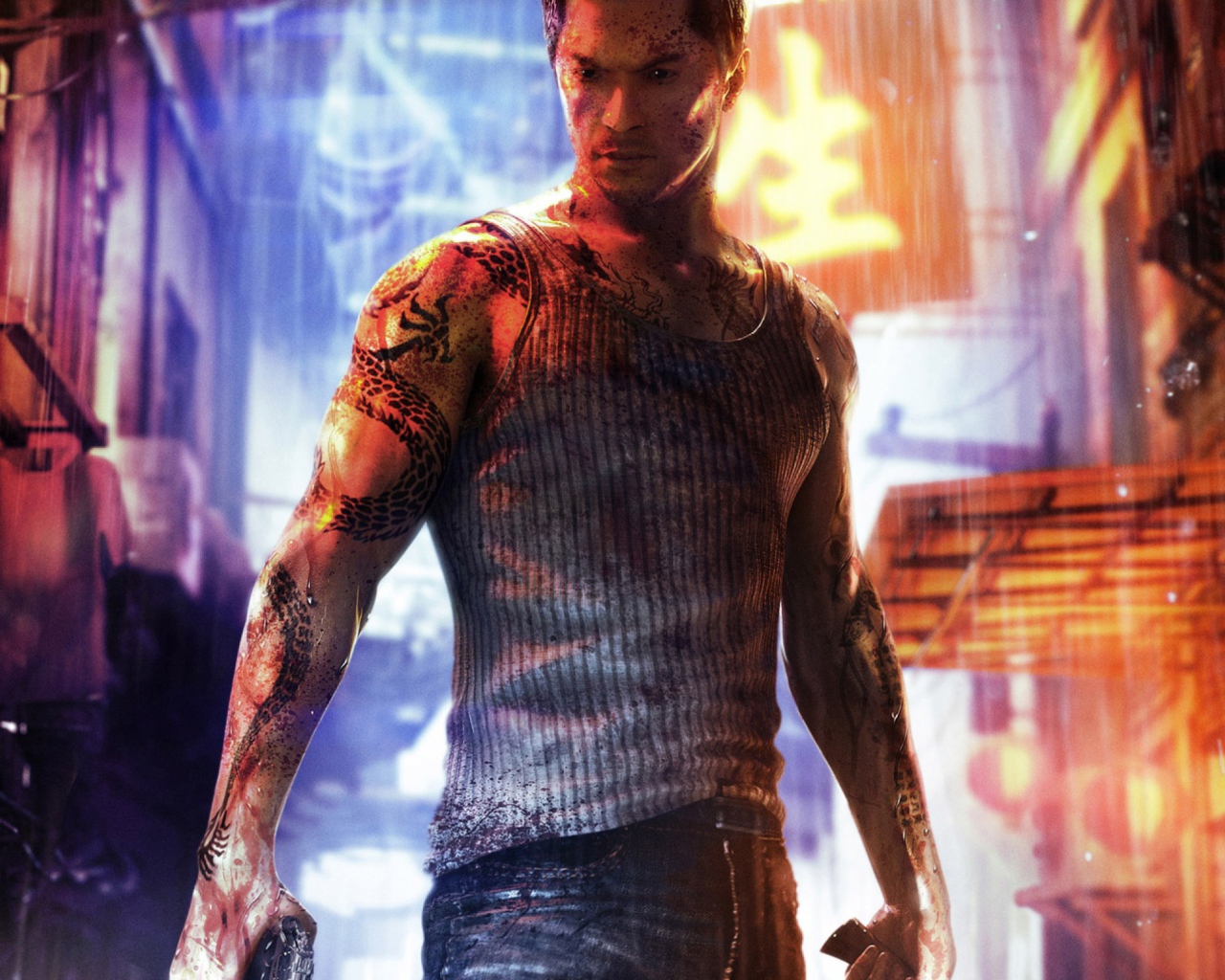 Screenshot №1 pro téma Sleeping Dogs 2012 Video Game 1280x1024