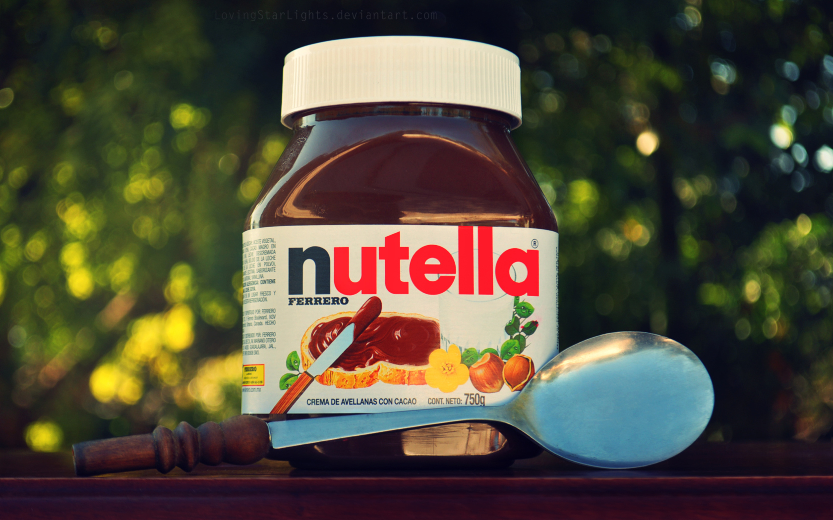 Fondo de pantalla Nutella 1680x1050