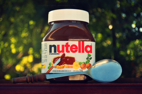 Das Nutella Wallpaper 480x320