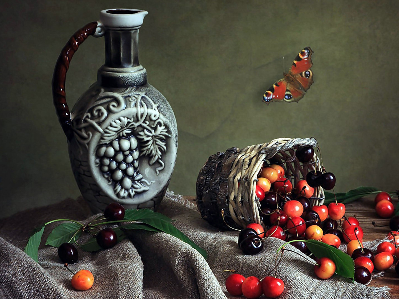 Sfondi Cherry wine 1280x960