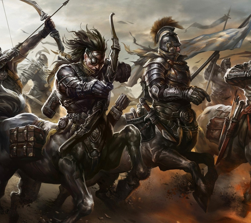Screenshot №1 pro téma Centaur Warriors from Mythology 960x854